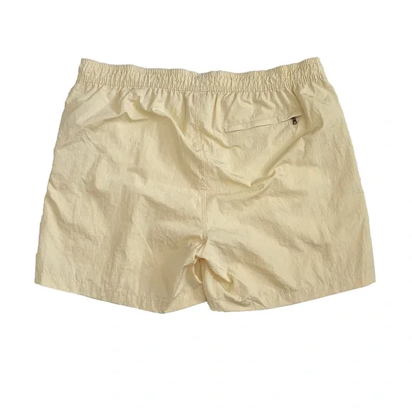 NWOT Onia Swim Shorts Men's Size XXL Yellow Drawstring Pockets Mesh Lined Beach - Picture 2 of 5